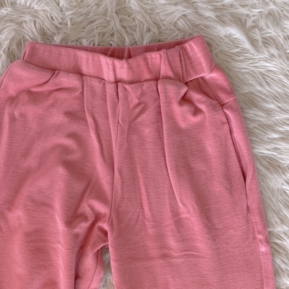 Walter Baker Elasticized-Waist Joggers In Antique Rose - Picture 5 of 8